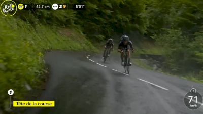 Incredible Descending By DSM Teammates Søren Kragh Andersen, Tiesj Benoot