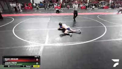 70 lbs Cons. Semi - Isaac Ziegler, Lodi vs Jaxon Prom, Askren Wrestling Academy