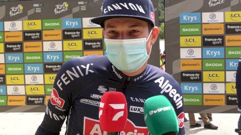Jasper Philipsen: Alpecin-Fenix Fighting For The Sprint With 2 Riders Down On Stage 10 At The 2021 Tour De France