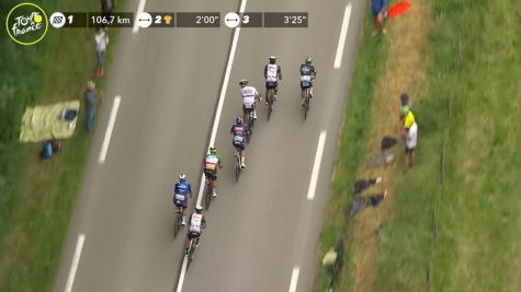 Michael Matthews, Sonny Colbrelli Put Mark Cavendish Under Pressure In Stage 10 Intermediate Sprint - 2021 Tour de France