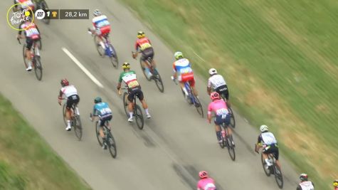 Sonny Colbrelli Punctures As Crosswinds Threaten Peloton On Stage 10 - 2021 Tour de France