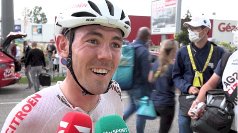 Ben O'Connor: Classics Veterans Keeping Him Safe On Stage 10 At The 2021 Tour De France