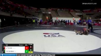 106 lbs Round 3 - Monee Cordero, California vs Jazmine Turner, Grace M Davis High School Wrestling