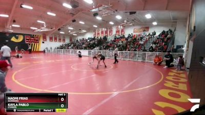 101 lbs Champ. Round 1 - Kayla Pablo, Cypress vs Naomi Frias, Glendora