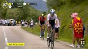 Michael Woods, Wout Poels Battle For Second KOM On Stage 14 - 2021 Tour de France