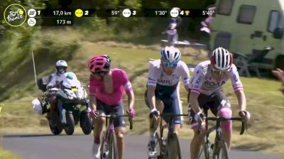 Woods On Final KOM Of Stage 14