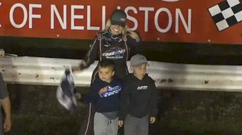 Jessica Friesen Holds Off Stewart Friesen at Fonda