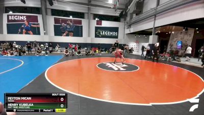 190 lbs Semifinal - Henry Kubelka, Mat Tribe Wrestling vs Peyton Mican, Texas