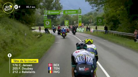 Breakaway Takes Intermediate Sprint On Stage 16 - 2021 Tour de France
