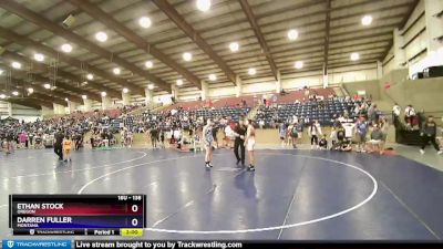 138 lbs Champ. Round 1 - Ethan Stock, Oregon vs Darren Fuller, Montana