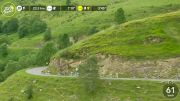 Sepp Kuss Has A Close Call On Descent Of Col de Val - 2021 Tour de France Stage 17