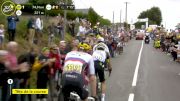 Julian Alaphilippe Leads Over Côte de Loucrup, The 2nd KOM Of Stage 18 - 2021 Tour de France