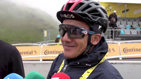Richard Carapaz: 'After All The Work, I'm Happy With The Result' (SPANISH) - Stage 18 Of The 2021 Tour De France