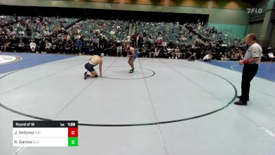 165 lbs Round Of 16 - Joseph Antonio, St John Bosco vs Kaleo Garcia, Gilroy