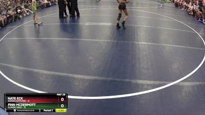 90 lbs Round 1 (6 Team) - Finn McDermott, Illinois Gold vs Nate Eck, Kansas Rattlers