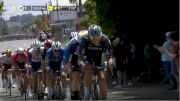 Large Split Forms Midway Through Stage 19 - 2021 Tour de France
