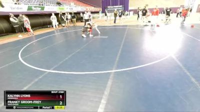 130 lbs Cons. Semi - Kalynn Lyons, Nebraska vs Franky Groom-Frey, Wisconsin