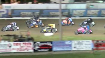 Feature Replay | USAC Midwest Midget Championship Saturday at Jefferson Co.