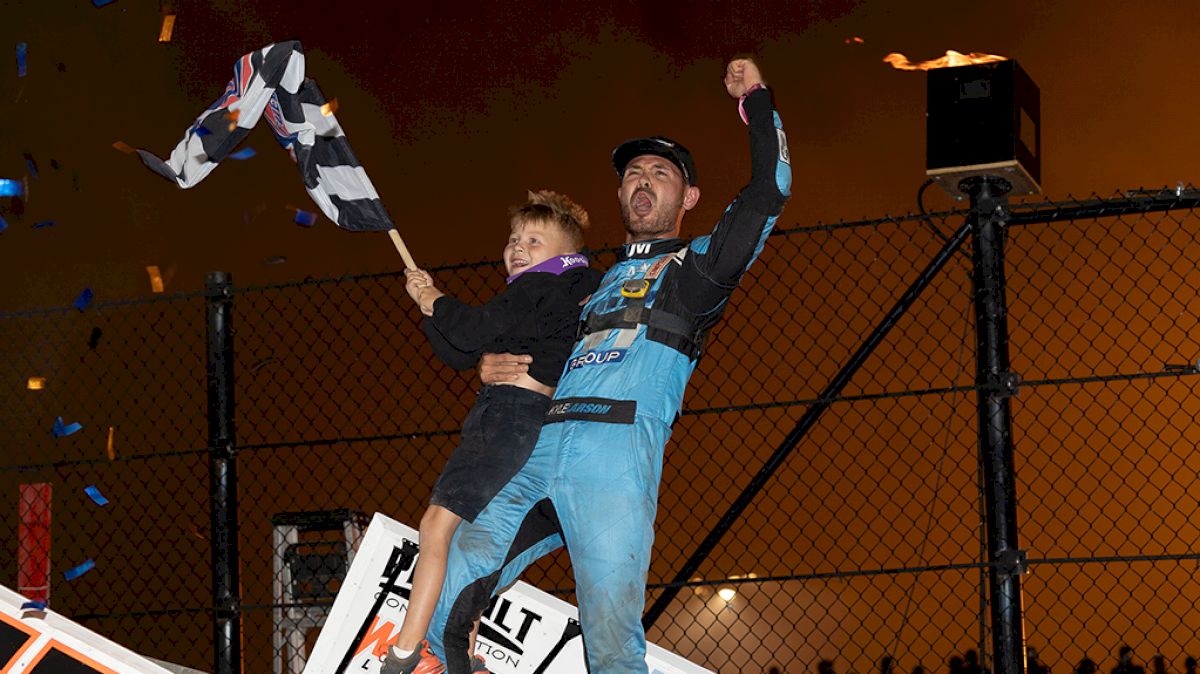 Larson Crowned King Kyle XXXVII at Kings Royal