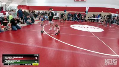 47-51 lbs Round 5 - Peyton Hawley, Greeley Metro vs Wesson Groshans, Eaton Reds WC