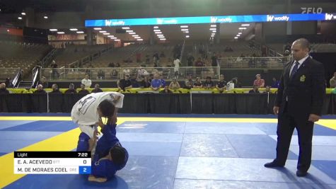 MATEUS DE MORAES COELHO vs EMILIO A. ACEVEDO 2024 Pan Jiu Jitsu IBJJF Championship
