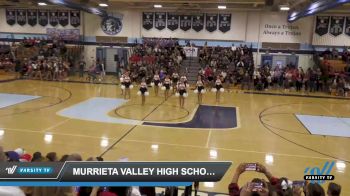 Murrieta Valley High School - Murrieta Valley High School [2022 Varsity - Song/Pom - Advanced Day 1] 2022 USA Southern California Regional II