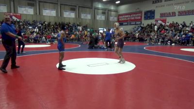 132 lbs Consi Of 16 #1 - Ryan Romano, Ernest Righetti vs Nathan Galicia, Madera