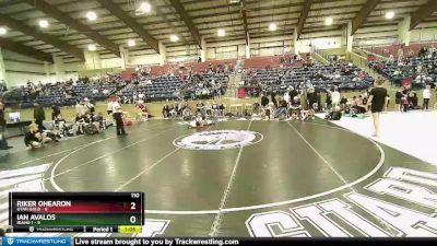 110 lbs Round 3 (4 Team) - Riker Ohearon, Utah Gold vs Ian Avalos, Idaho 1