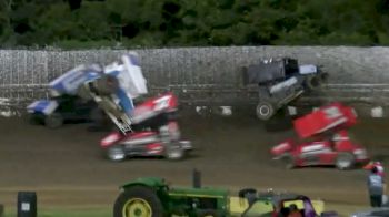 ASCS B-Main Double Flip at Creek County