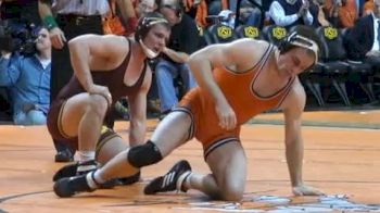 174 lbs match Chris Perry Oklahoma State vs. Logan Storley Minnesota