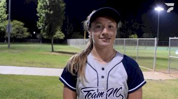 Courtney Layne, Team NC Eaton vs TN Mojo Blue Recap At 2021 PGF 16U