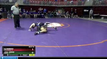 152 lbs Round 7 (8 Team) - Josh Arend, Gretna vs AJ Parrish, Bennington