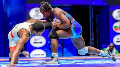 68 kg Round 2 B. OBORUDUDU (NGR) v. Tamyra MENSAH (USA)