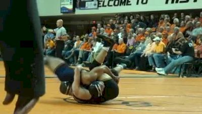 197 lbs match Vinnie Wagner Iowa vs. Mario Gonzales Illinois