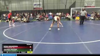 120 lbs Round 2 (6 Team) - Noah Ingwersen, Nebraska Black vs Hayden Whiting, South Dakota Thunder