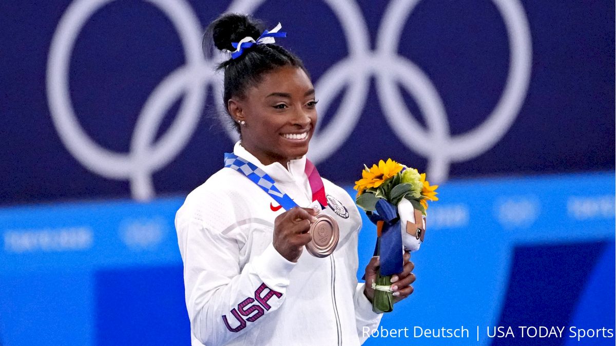 Simone Biles Takes Bronze On Balance Beam At 2020 Toyko Olympics