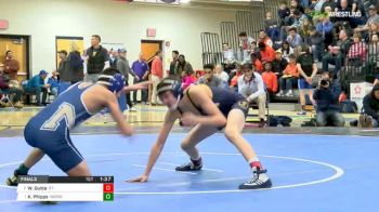 106 lbs Final - Wil Guida, St. Pauls - MD vs Kurtis Phipps, Norwin