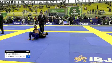 ANDRÉ LUIZ SOARES vs MARCIO LUIZ DE OLIVEIRA 2024 Brasileiro Jiu-Jitsu IBJJF