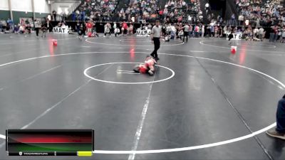 70 lbs Semifinal - Edward Sotelo, Yuma vs Cort Berg, SEM Mustangs Wrestling Club