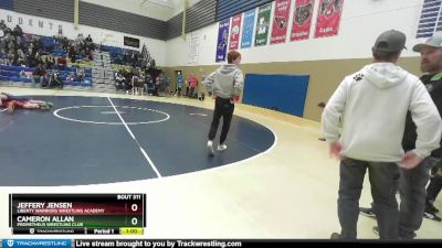 60 lbs Round 2 - Bridger Jennison, St. Maries Wrestling Club vs Raiden Bunn, Victory Wrestling-Central WA