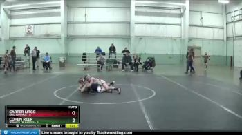 72 lbs Round 5 (8 Team) - Cohen Reer, Dynasty Crusaders vs Carter Lirgg, Ohio Rampage