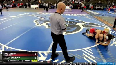 Quarterfinal - Max Denson, Broken Bow vs Tycen Breckner, Doniphan-Trumbull