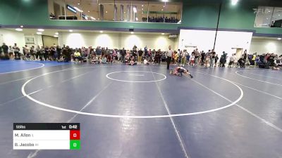 55 lbs Consi Of 8 #2 - Mason Allen, IL vs Brady Jacobs, MI