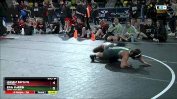 155 lbs Round 3 - Jessica Kemgne, Columbia vs Erin Martin, Tiffin University