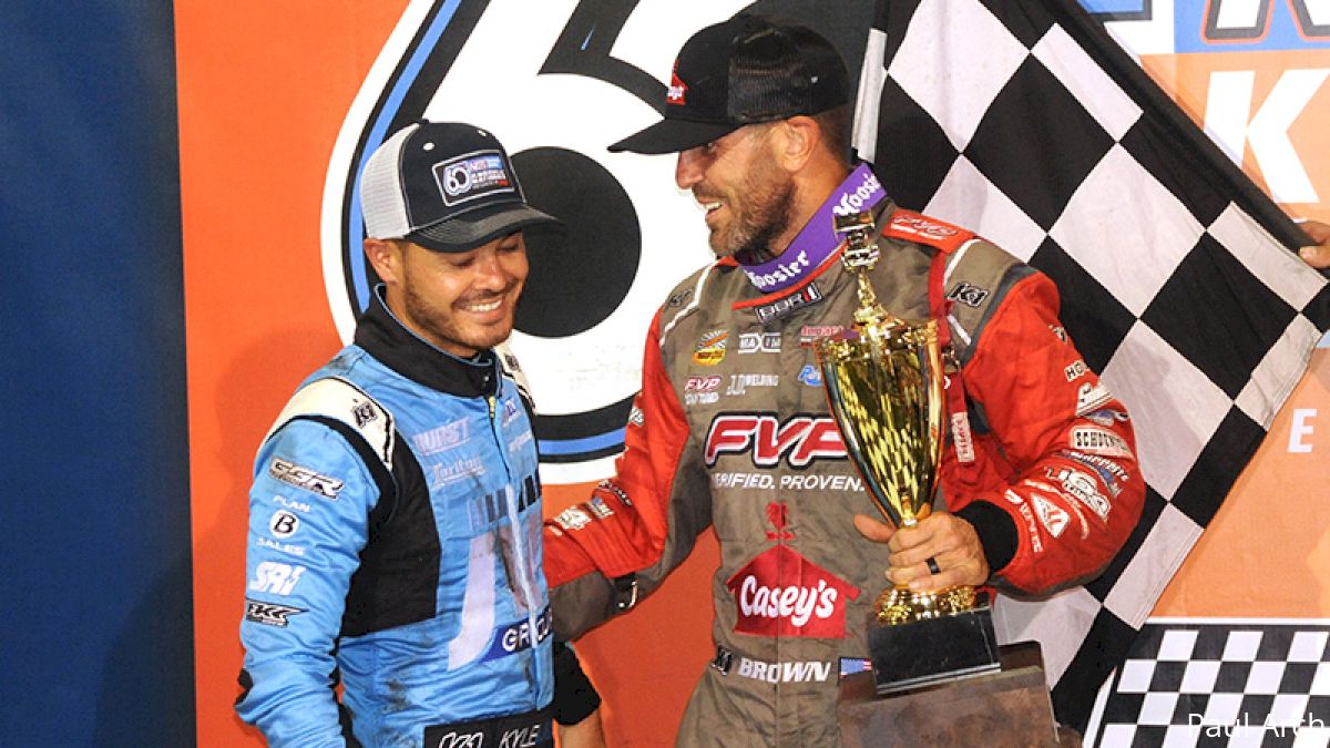 Brown Prevails, Larson Rallies On Night 2 Of Knoxville Nationals