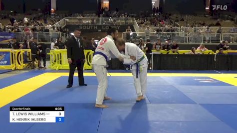 TOMMY LEWIS WILLIAMS vs KLAUS HENRIK IHLBERG 2024 Pan Jiu Jitsu IBJJF Championship
