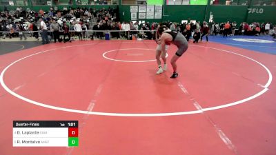 138 lbs Quarterfinal - Grifffin Laplante, Starpoint vs Renso Montalvo, Amsterdam