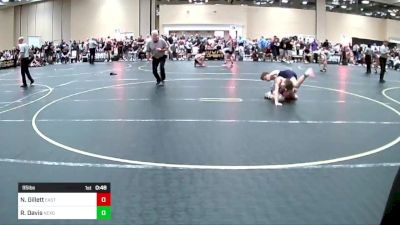 95 lbs Consi Of 16 #1 - Nash Gillett, East Valley WC vs Ryan Davis, NexGen RTC