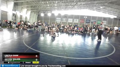 59 lbs Quarters & Wb (16 Team) - Lincoln Shaw, Idaho 2 vs Hayzon Walker, Utah Black