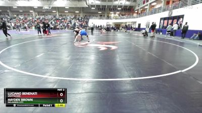 165 lbs Cons. Round 1 - Hayden Brown, Oklahoma City vs Luciano Benenati, Unattached